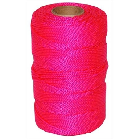 GIZMO Number 18 Twisted Nylon Mason Line with 1100 ft. in Pink GI575630